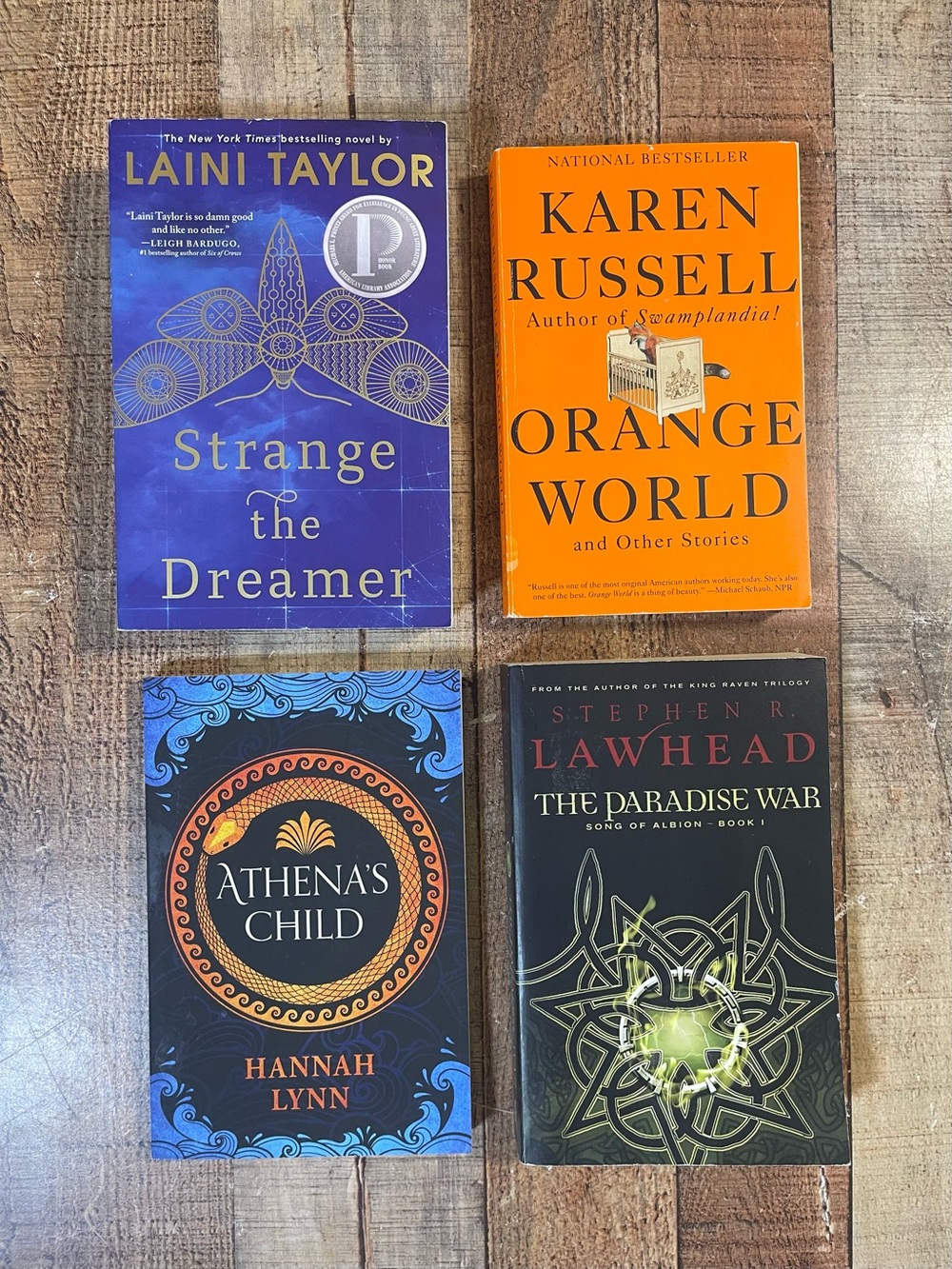 Strange the Dreamer Fantasy Mythology Book Bundle Magic Greek Sci Fi Retellings